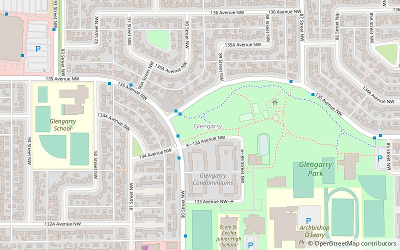 Glengarry location map