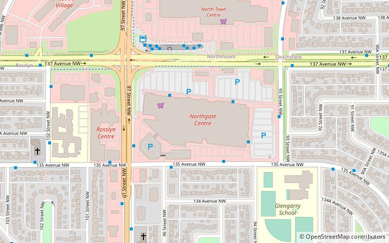 northgate centre edmonton location map