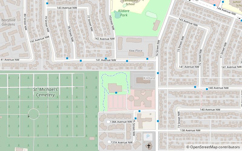 kildare edmonton location map