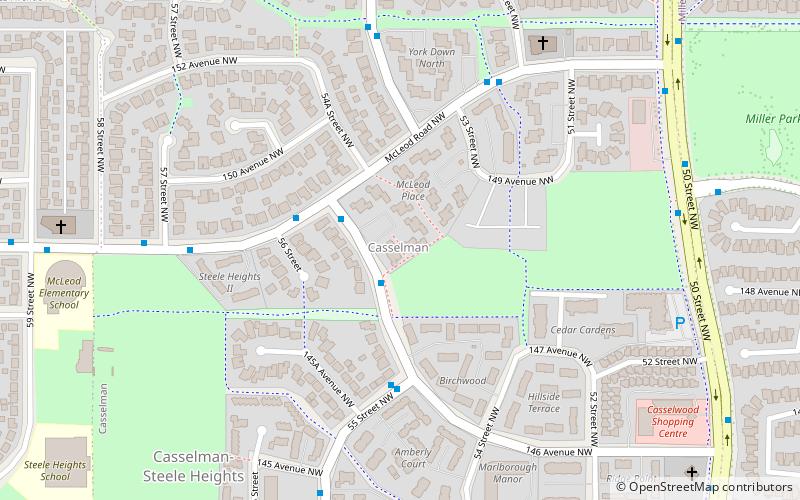 casselman edmonton location map
