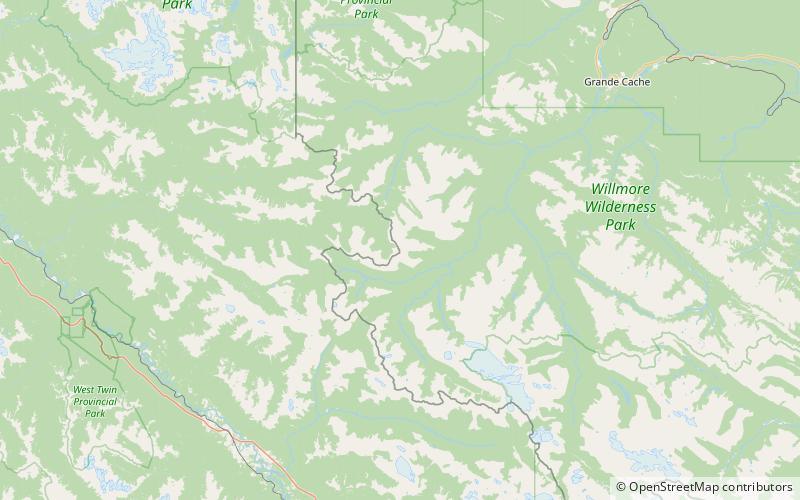 mount talbot willmore wilderness park location map