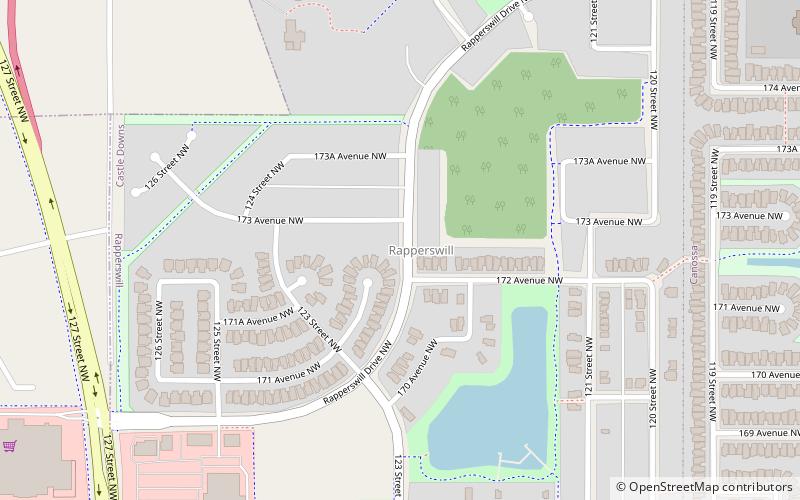 rapperswill edmonton location map