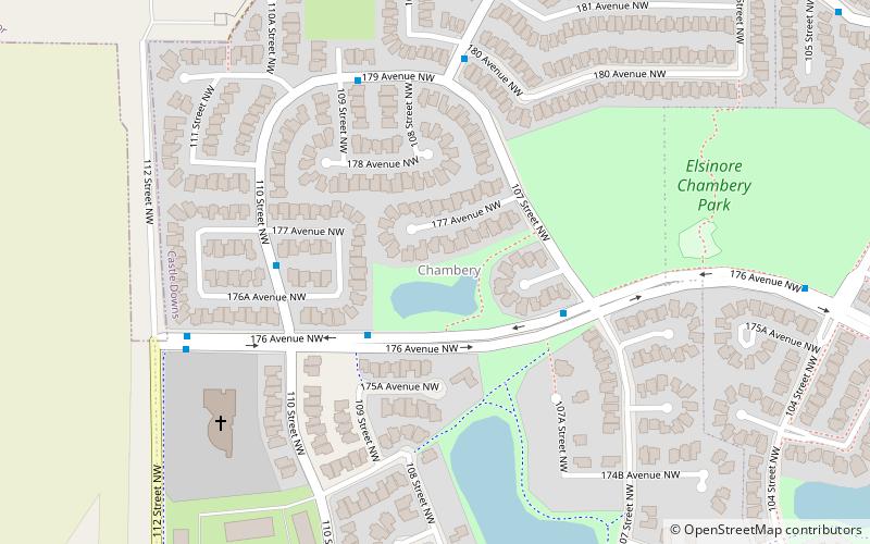 chambery edmonton location map