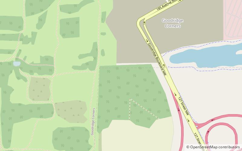 goodridge corners edmonton location map