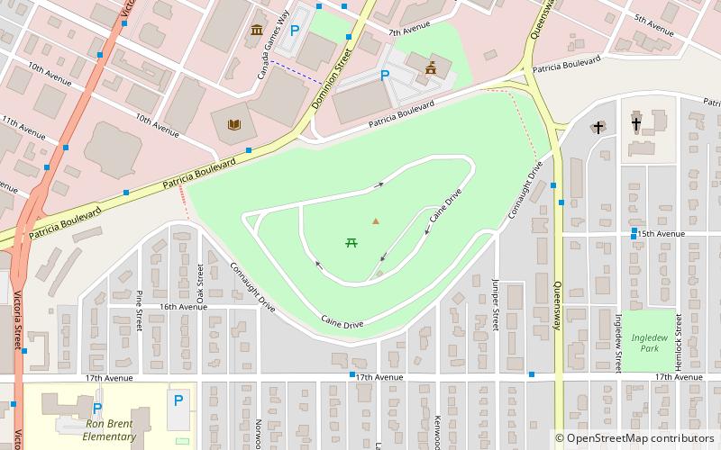 connaught hill prince george location map
