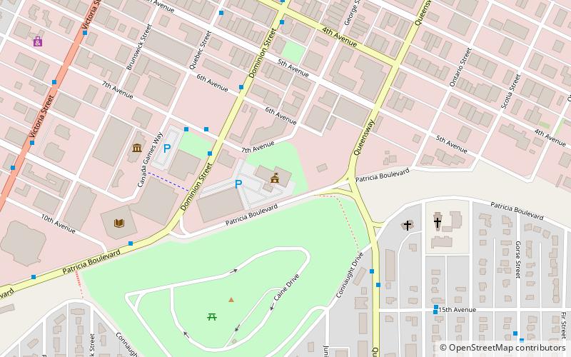 city hall prince george location map