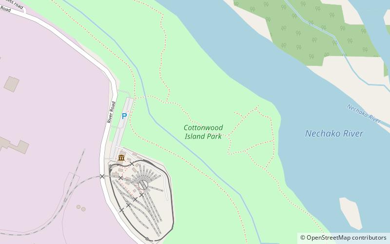 cottonwood island park prince george location map