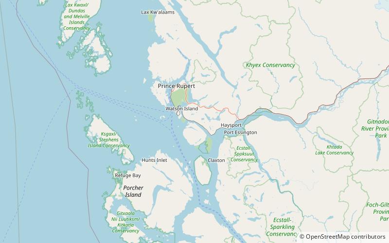 North Pacific Cannery location map