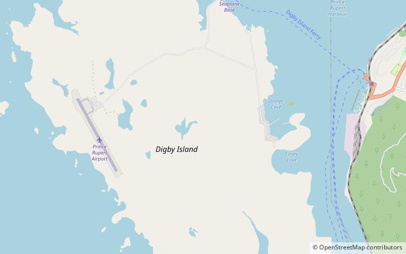 Digby Island location map