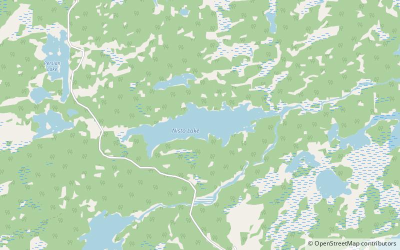 Nisto Lake location map