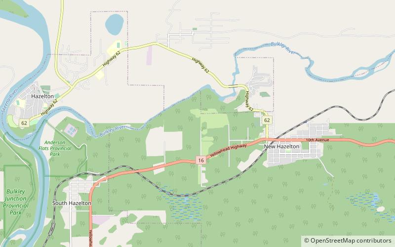 hagwilget canyon location map