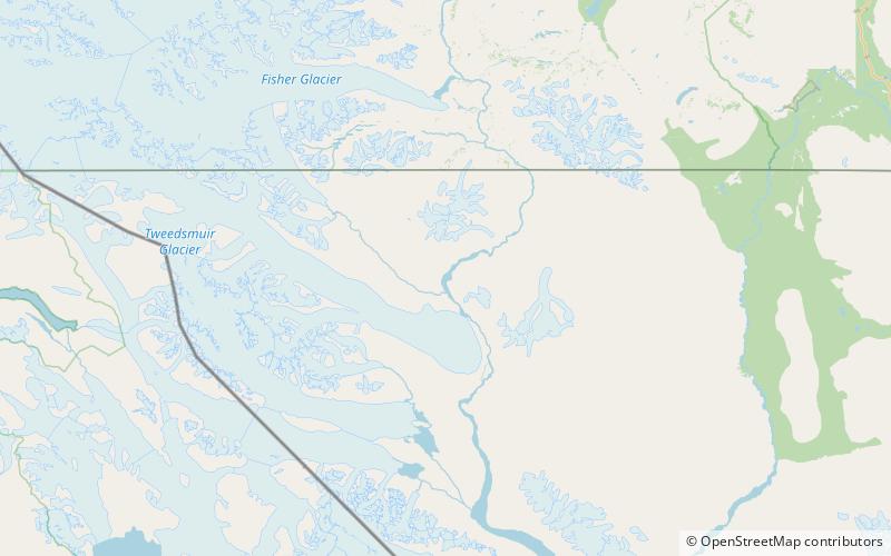 Tatshenshini-Alsek Provincial Park location map