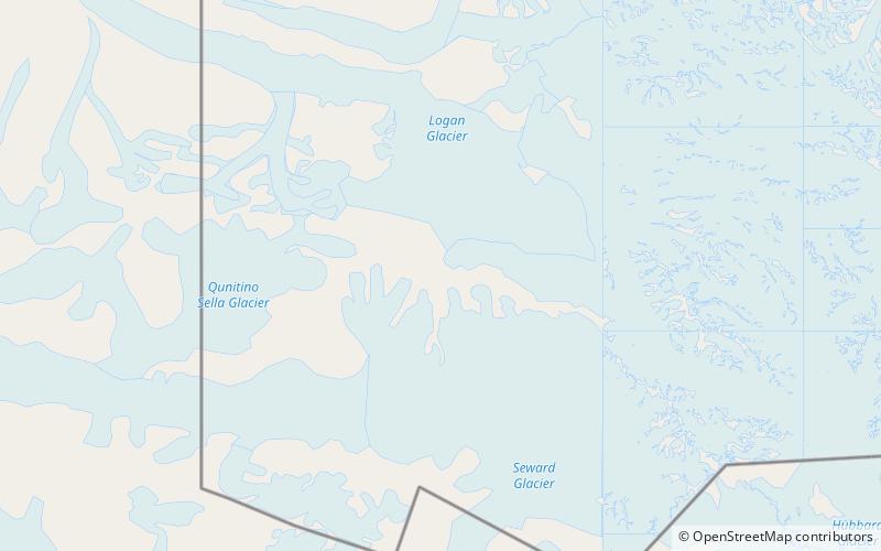 Mount Logan location map