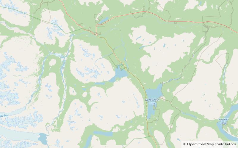 Kathleen Lake location map