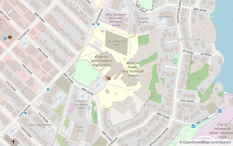 Northern Arts and Cultural Centre location map