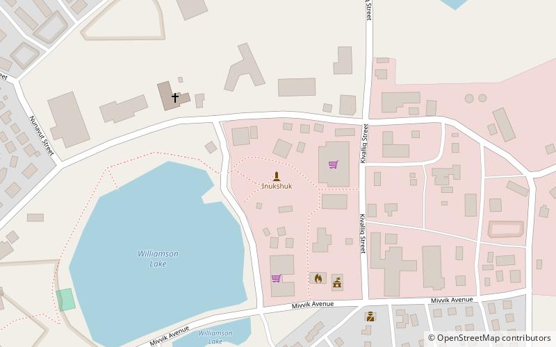 inukshuk rankin inlet location map