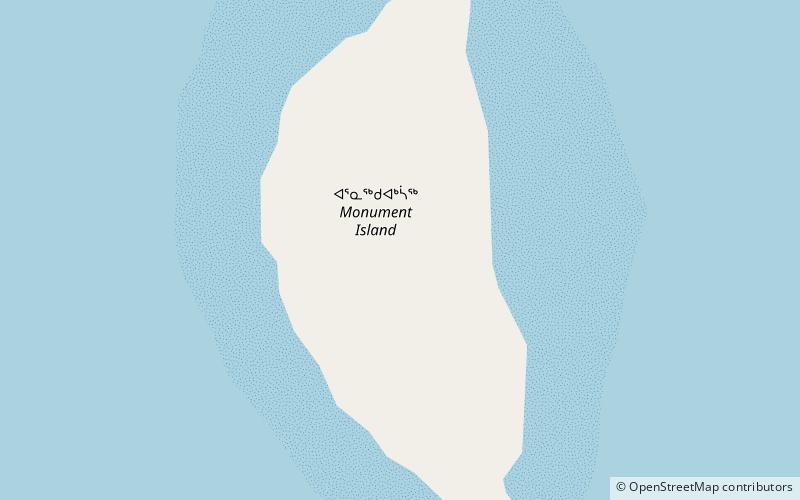 Monument Island location map