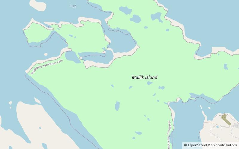 Mallik Island location map