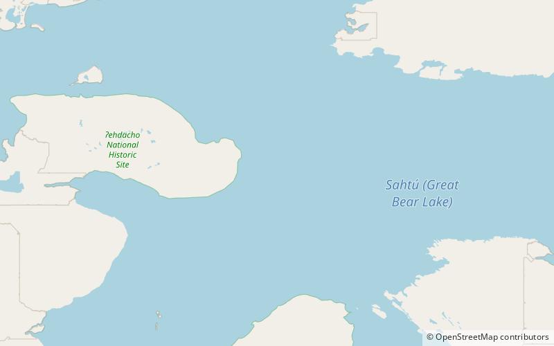 Great Bear Lake location map
