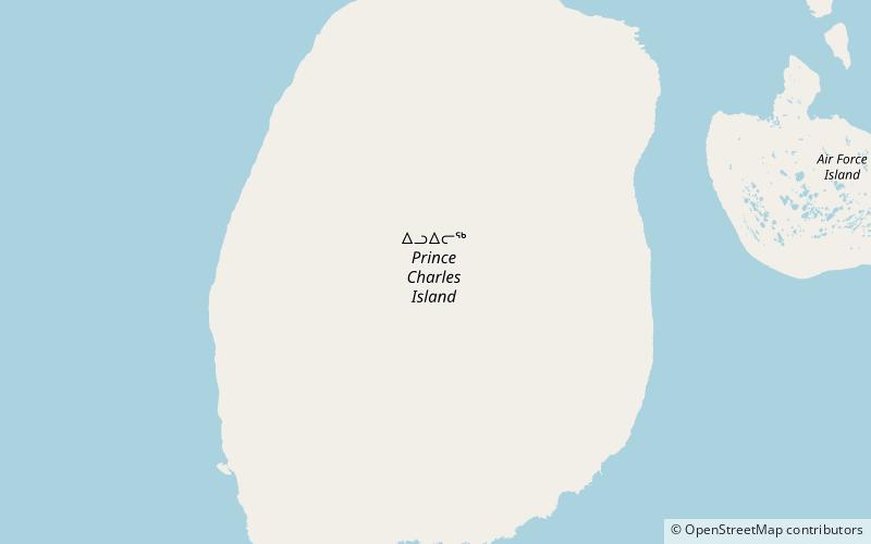Prince Charles Island location map