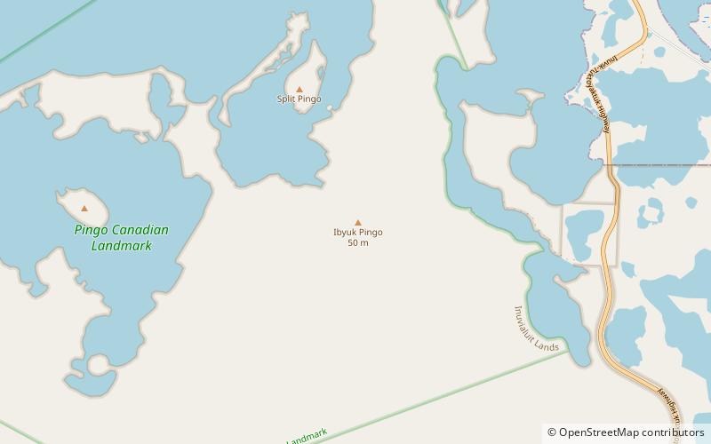 Pingo Canadian Landmark location map