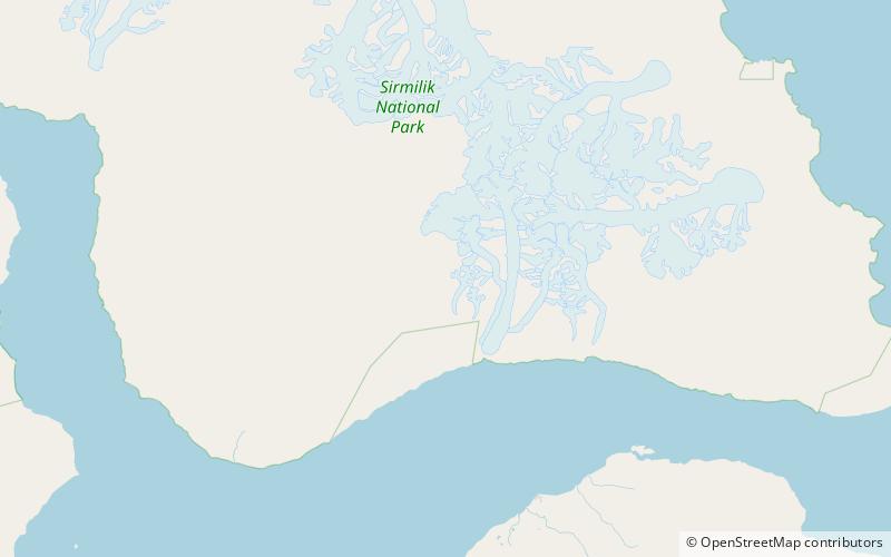 Mount Thule location map