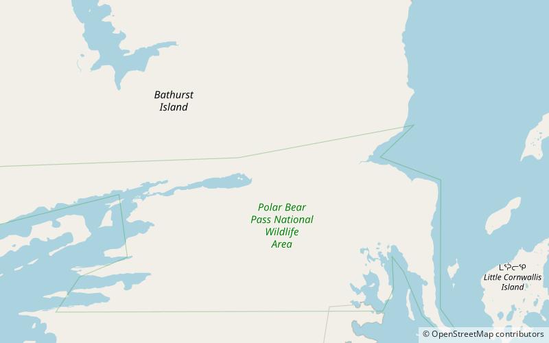 Polar Bear Pass location map