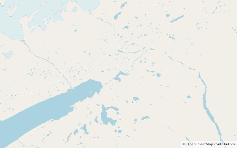 turnabout lake parque nacional quttinirpaaq location map