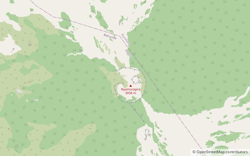 Nyamuragira location map