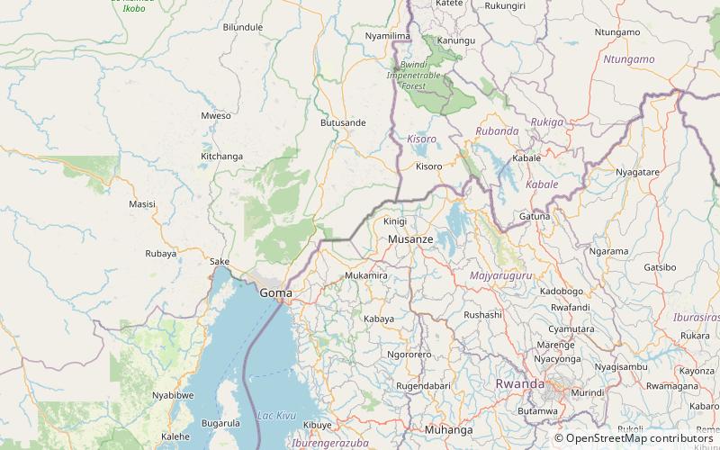 Visoke location map