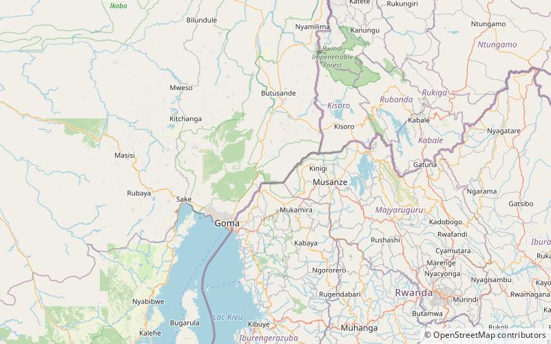 Monte Mikeno location map