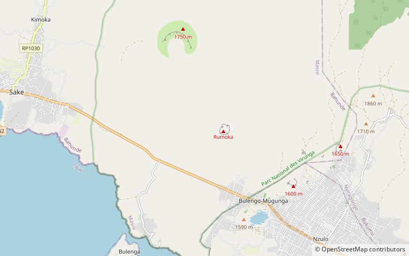 Volcan Rumoka location map