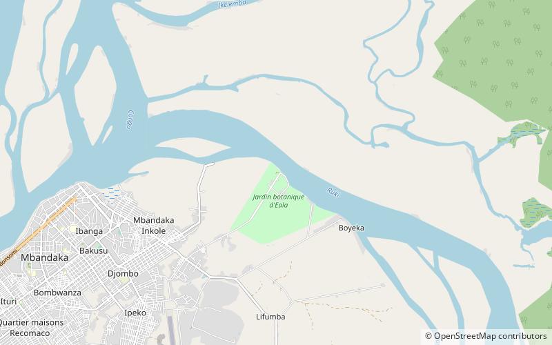musee deala mbandaka location map