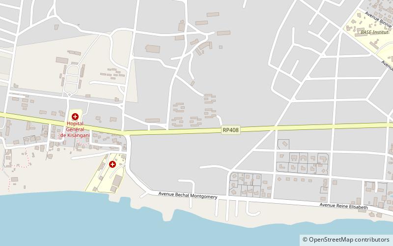 universidad de kisangani location map