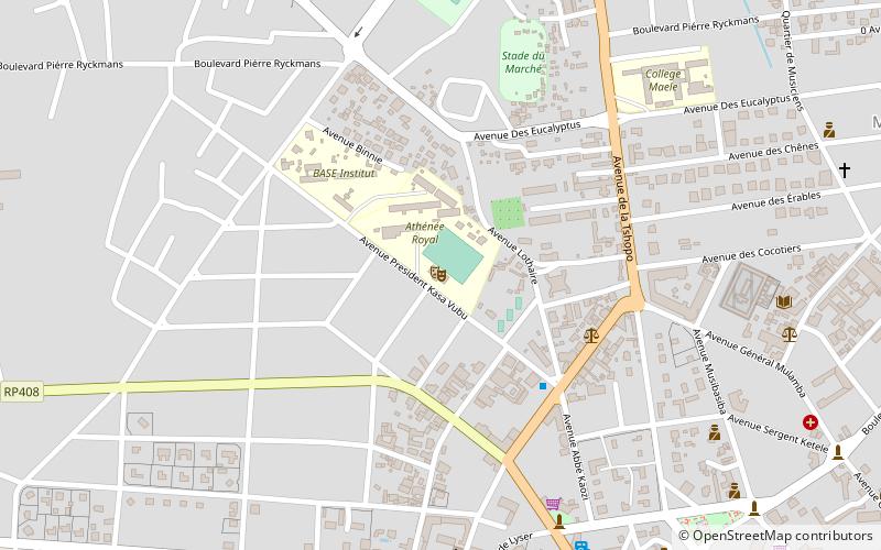 Espace NGOMA location map