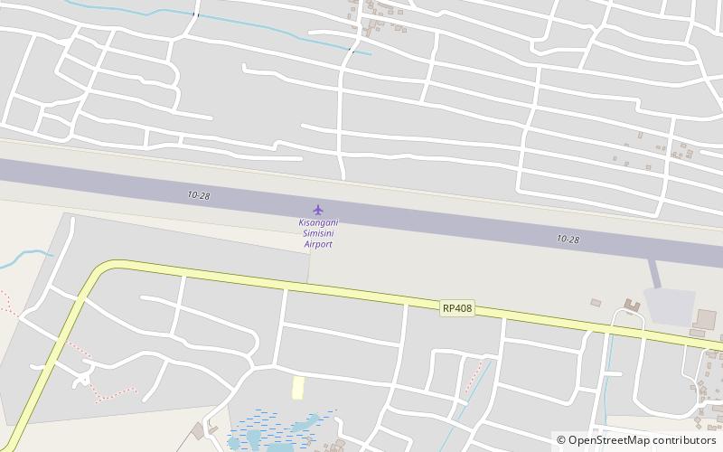 simisini air base kisangani location map