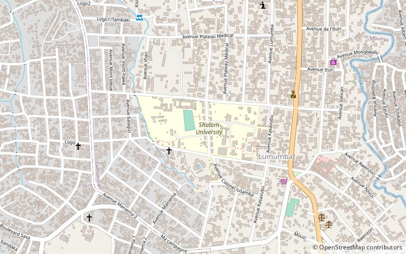University Shalom of Bunia location map