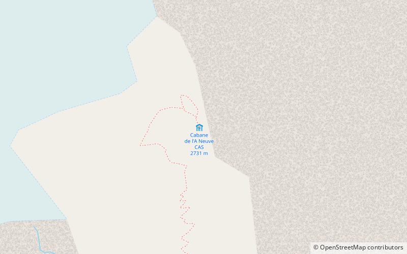 A Neuve Hut location map