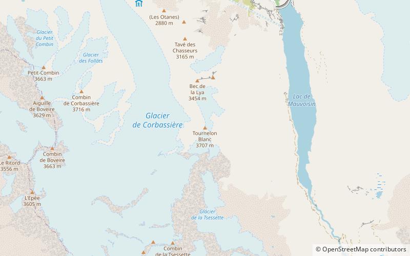 Tournelon Blanc location map