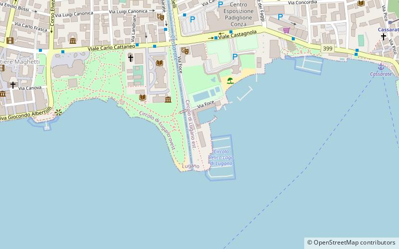 societa navigazione lago lugano lugano location map