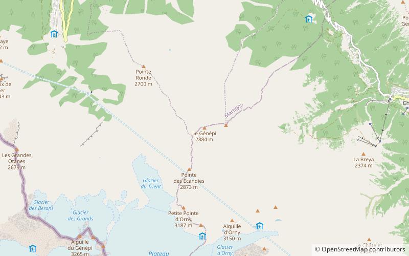 le genepi location map