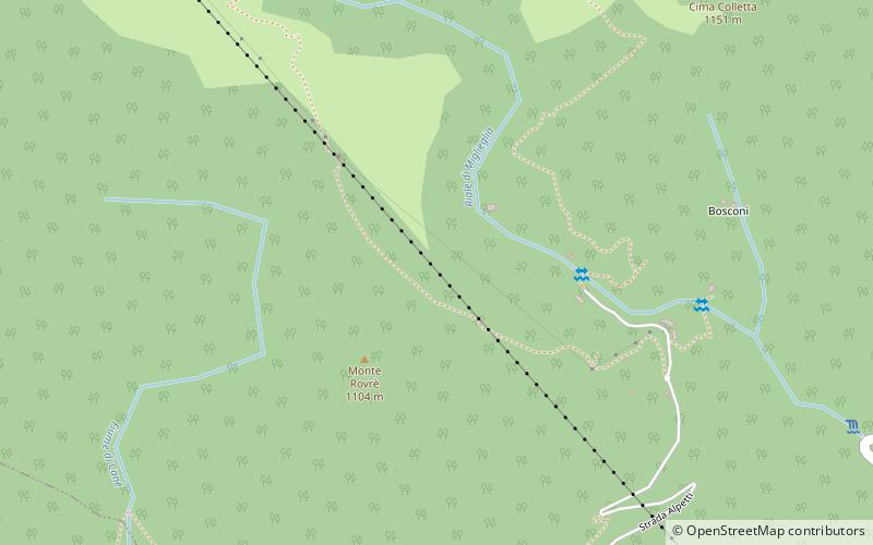 Monte Lema location map