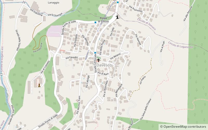 davesco canobbio location map