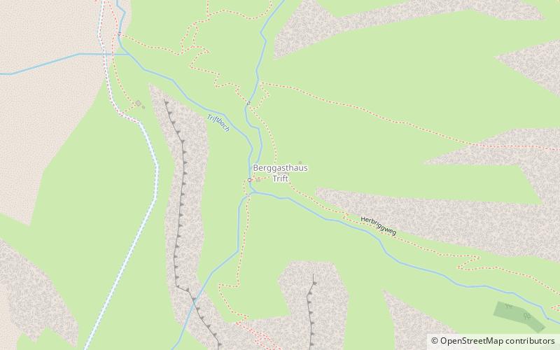 berggasthaus trift zermatt location map