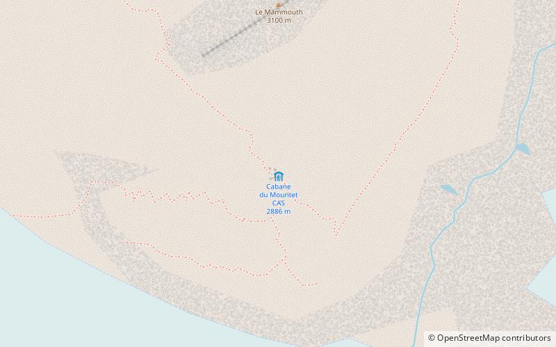 Grand Mountet Hut location map