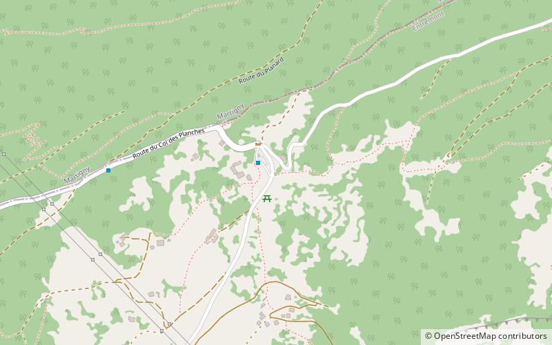 Col des Planches location map