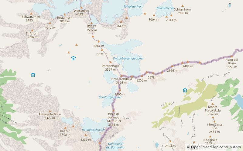 Portjengrat location map