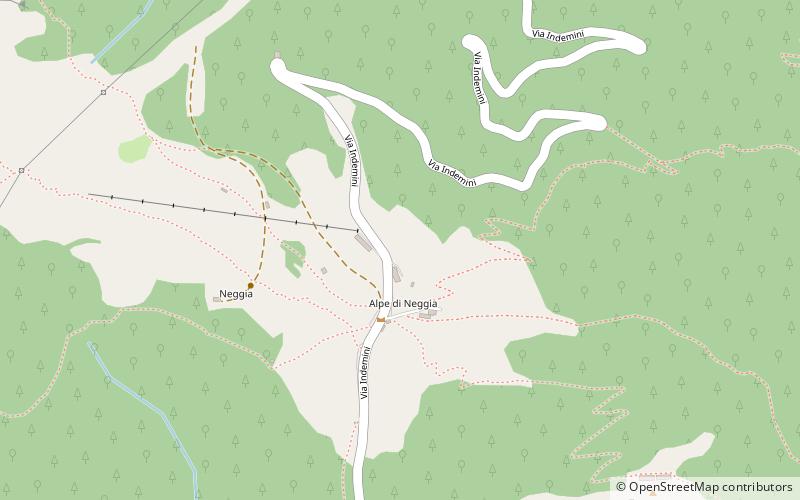 Alpe di Neggia location map