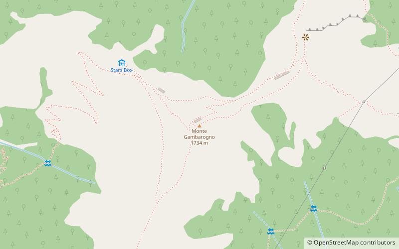 Monte Gambarogno location map