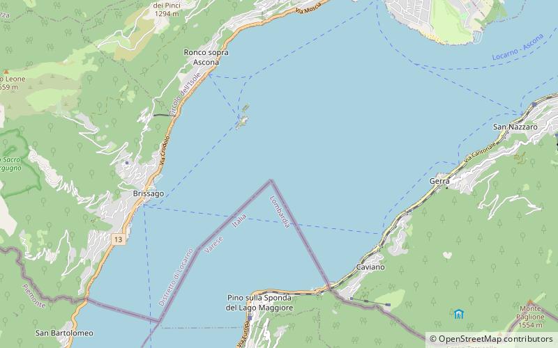 Lago Maggiore location map